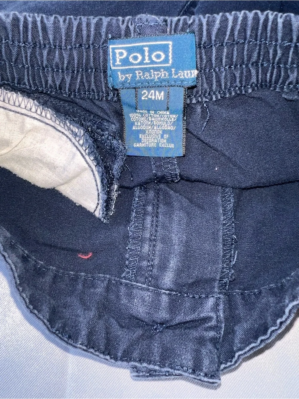 Polo by Ralph Lauren Navy Blue Men’s Cargo Shorts